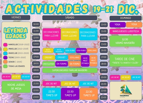 Entertainment December 19th-21st