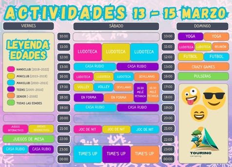 Entertainment March 13th - 15th