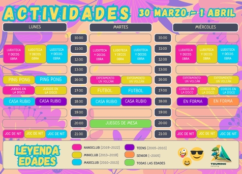 Animación del 30 de Marzo al 1 de abril