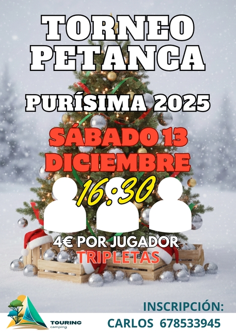 Torneig de Petanca Puríssima