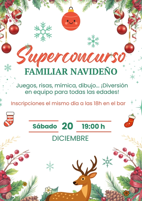 SUPER CHRISTMAS FAMILY CONTEST