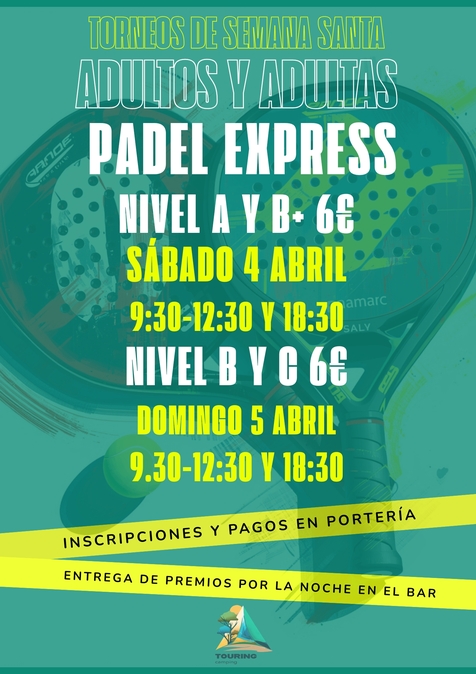 Torneos de Semana Santa Adultos