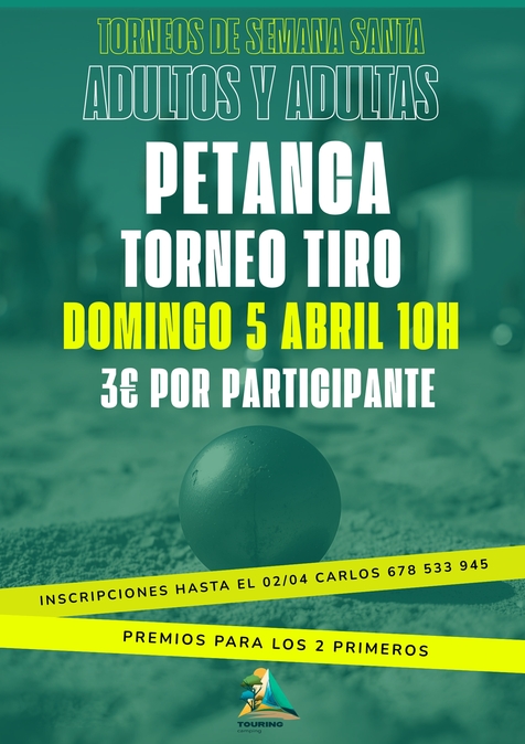 Torneos de Petanca de Tiro