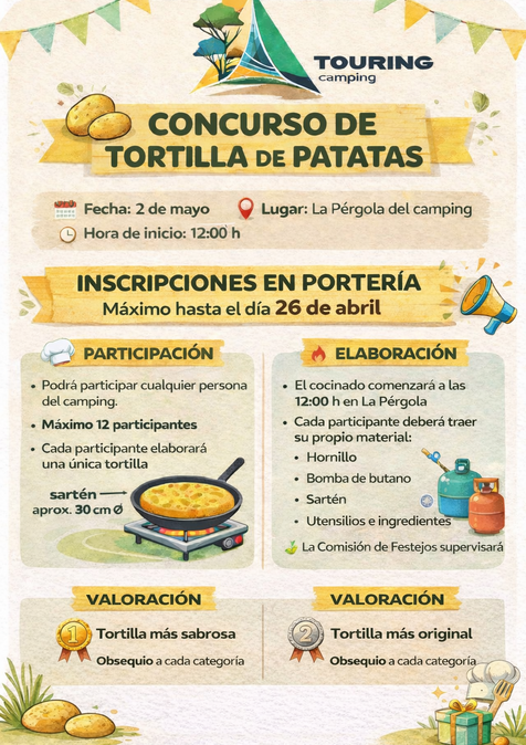 CONCURSO DE TORTILLA DE PATATAS
