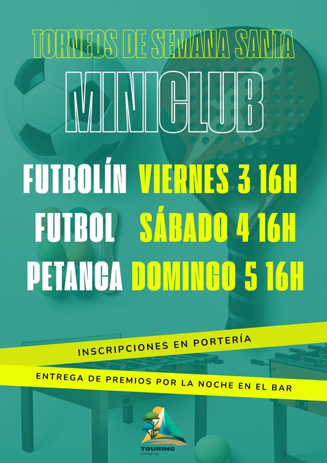 Easter tournaments for miniclub