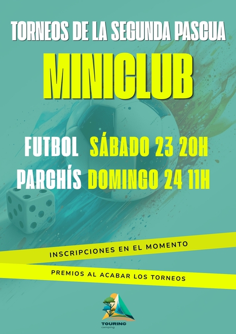 TORNEIGS DE SEGONA PASQUA – MINICLUB