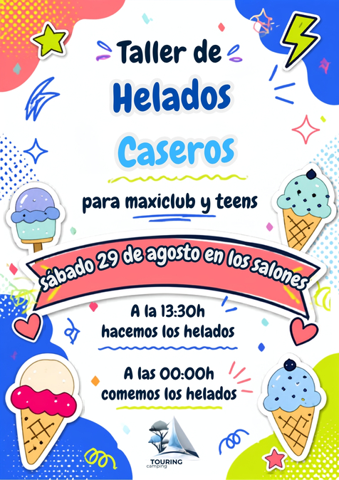 HOMEMADE ICE CREAM WORKSHOP