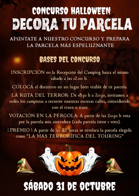 CONCURSO DE DECORACIÓN DE PARCELAS DE HALLOWEEN